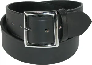 Boston Leather Men's Leather 1 3/4 Inch Garrison Belt, 44, Black