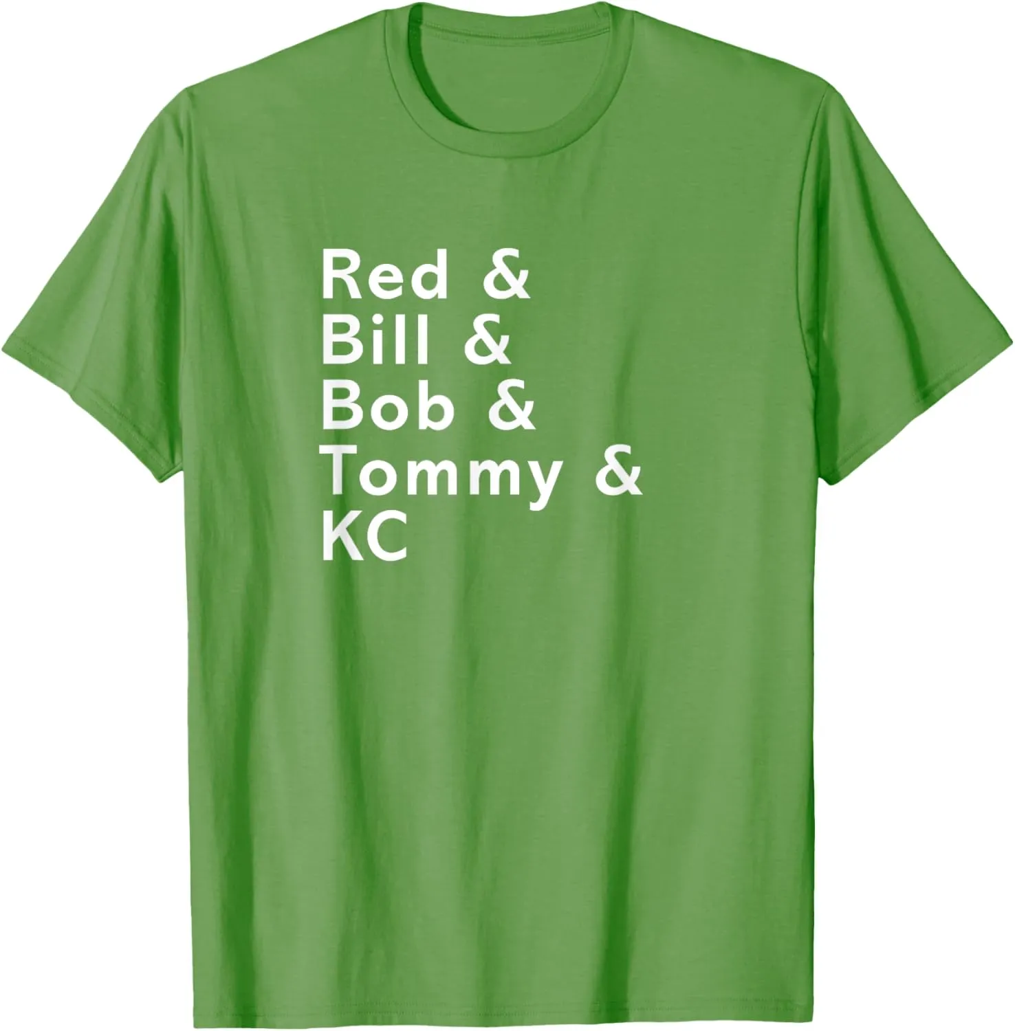 Boston Red Bill Bob Tommy KC 1950s T-Shirt