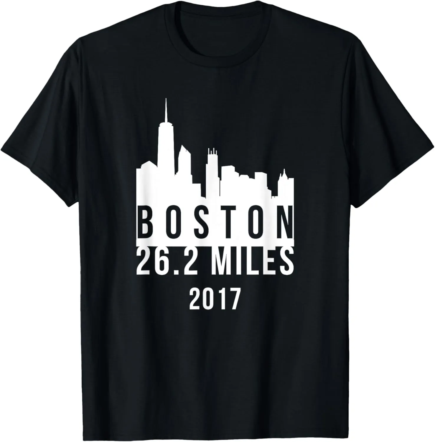 Boston Running 2017 26 Miles T-Shirt - Fans of Marathons
