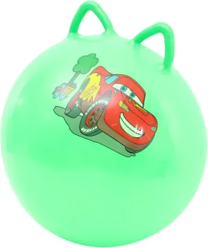 Bouncy Ball 55cm Inflatable Fitness Ball Handle Jumping Toy for Boys and Girls Adults Random Color