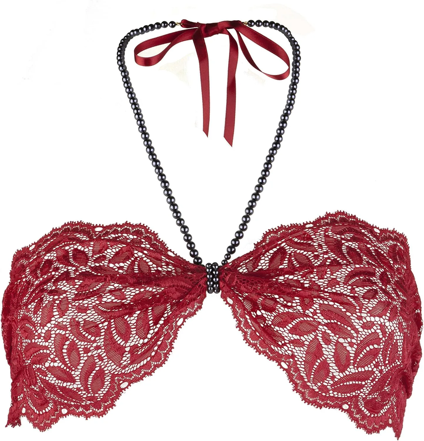 Bracli Creations Paris Ebony Top Pearl Bra