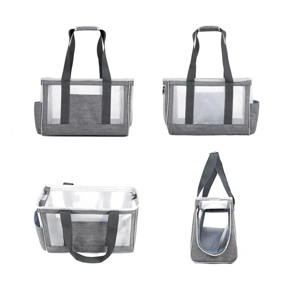 Breathable Mesh Travel Handbag Crossbody Cat Bag