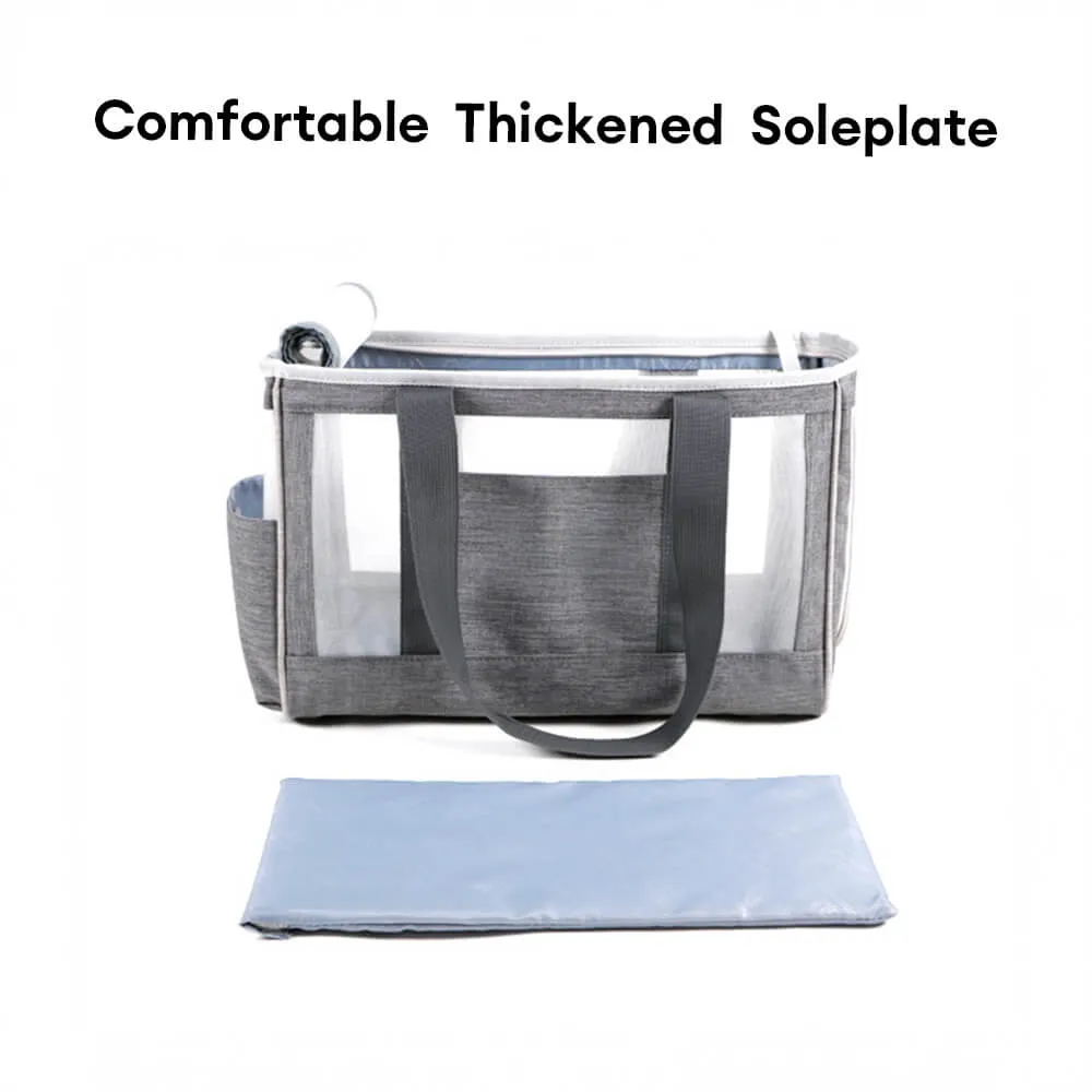 Breathable Mesh Travel Handbag Crossbody Cat Bag