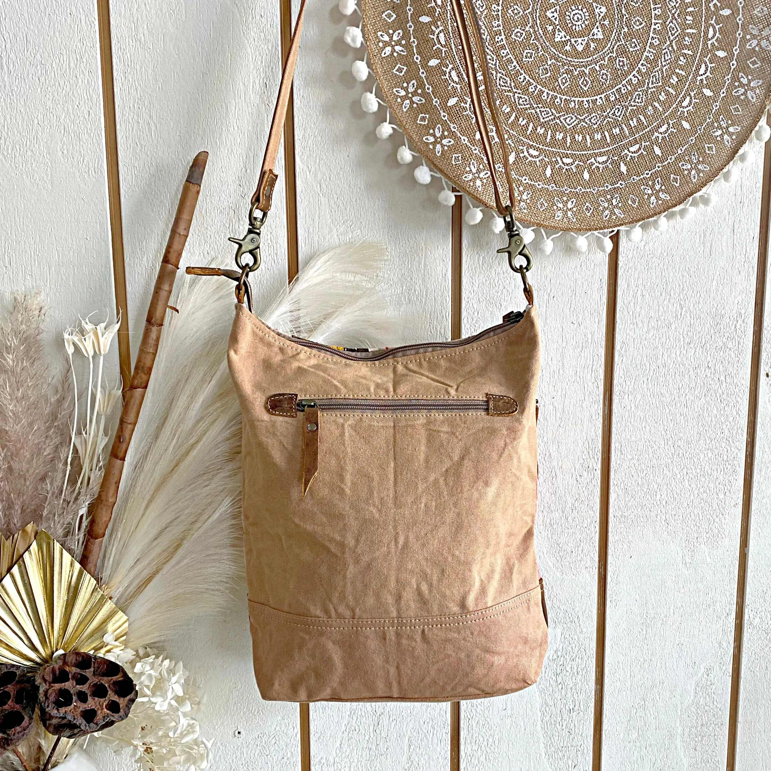 Bright Star Patchwork Boho Canvas Bag