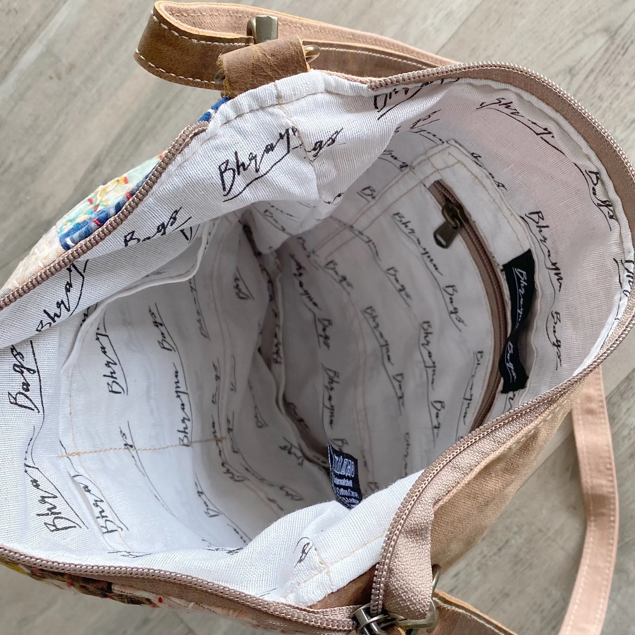 Bright Star Patchwork Boho Canvas Bag