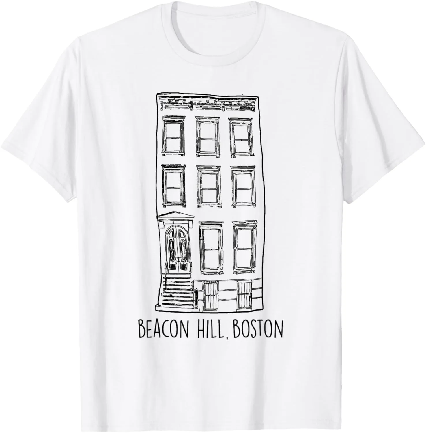 Brownstone Neighborhood Design T-Shirt