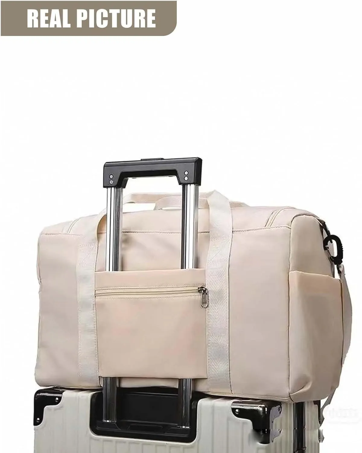 BUQINGTING Gym Bag for Men Women with Shoe Compartment, Cute Travel Duffle Bag for Women, Weekender Overnight Bag, Carry on Tote Bag Sport Duffel bag for Dance, Swim