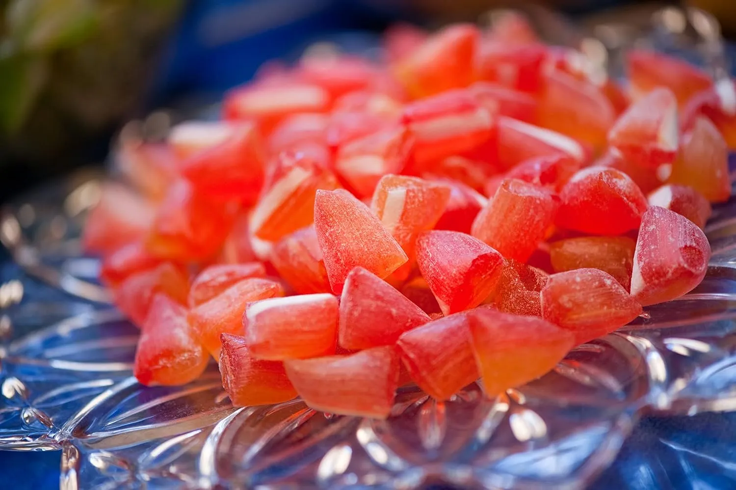 Butterfields Candy - Gourmet, Old-Fashioned PEACH Buds Hard Candy | Gluten Free | Made with 100% Real, Pure Cane Sugar | Handcrafted in the USA- 2.5 oz (3-Pack)