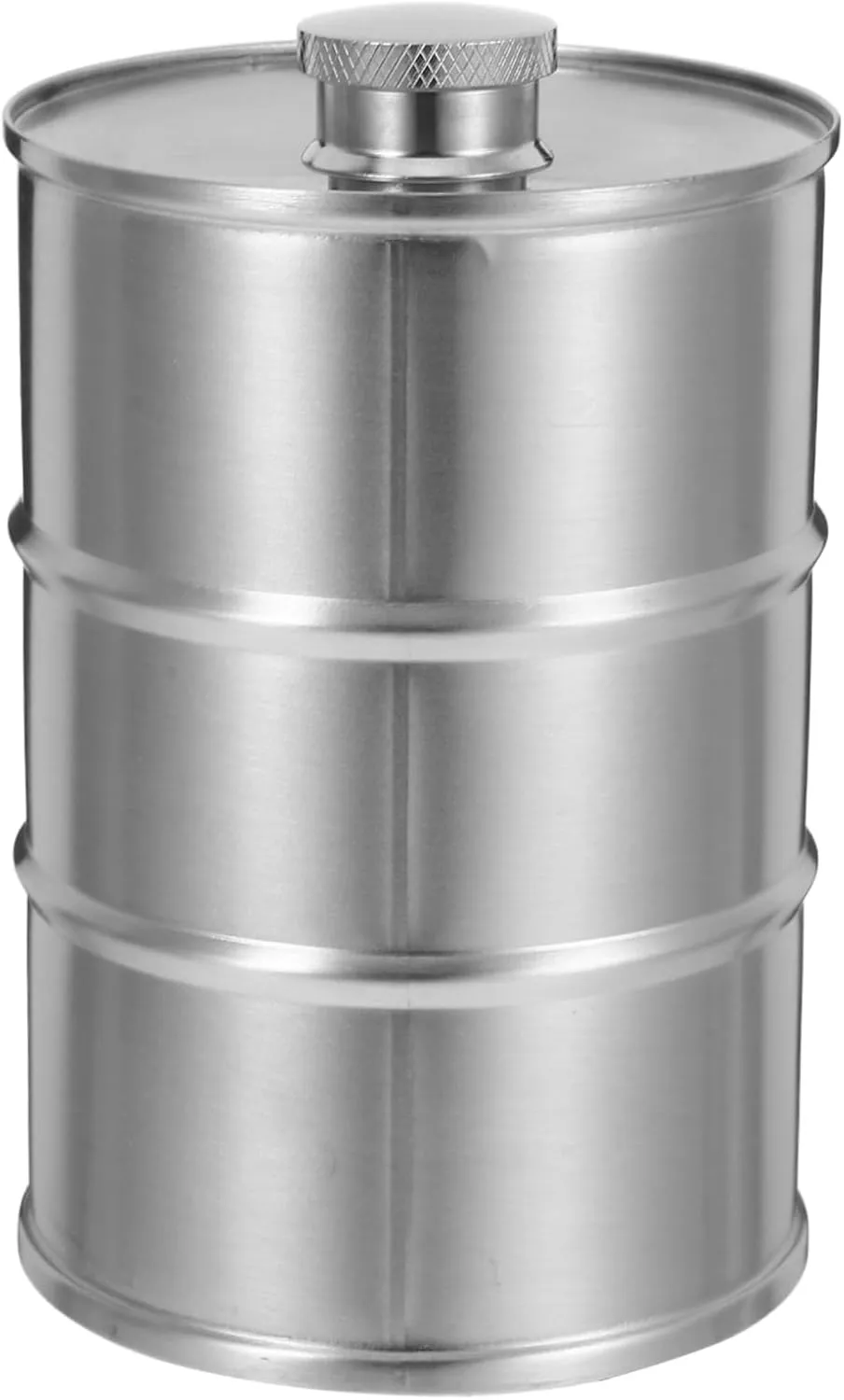 Cabilock Beer Barrel Flask 750ml Portable Liquor Flask Stainless Steel Ideal for Camping Travel
