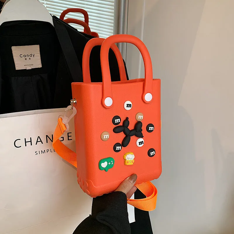 Candy Color Female Cute Fashion Portable Beach Crossbody Bags