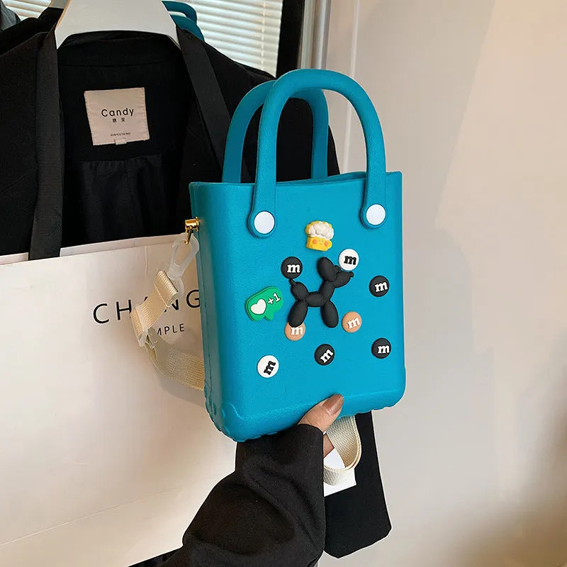 Candy Color Female Cute Fashion Portable Beach Crossbody Bags