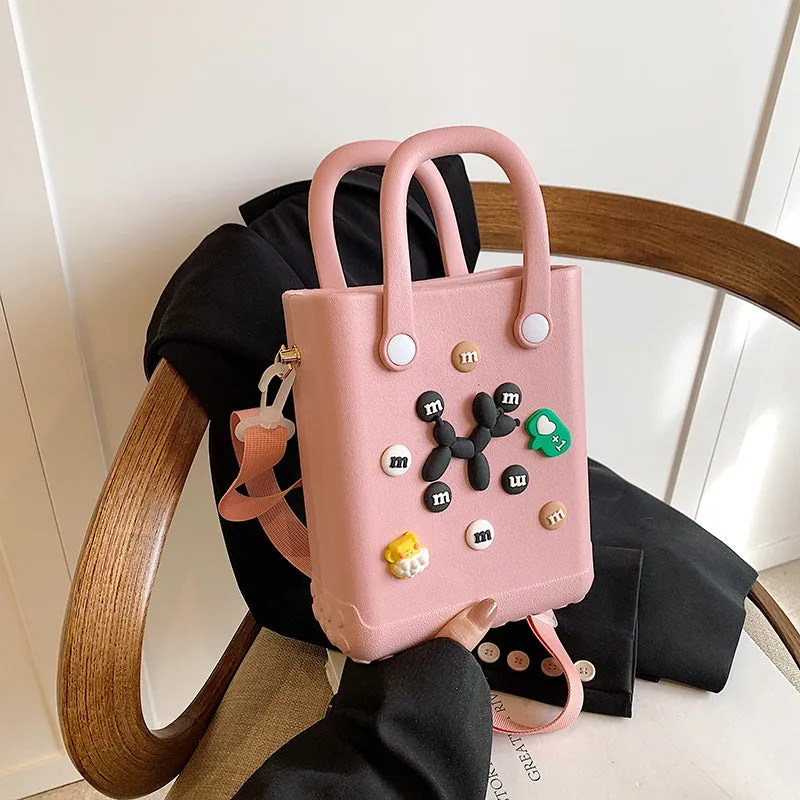 Candy Color Female Cute Fashion Portable Beach Crossbody Bags