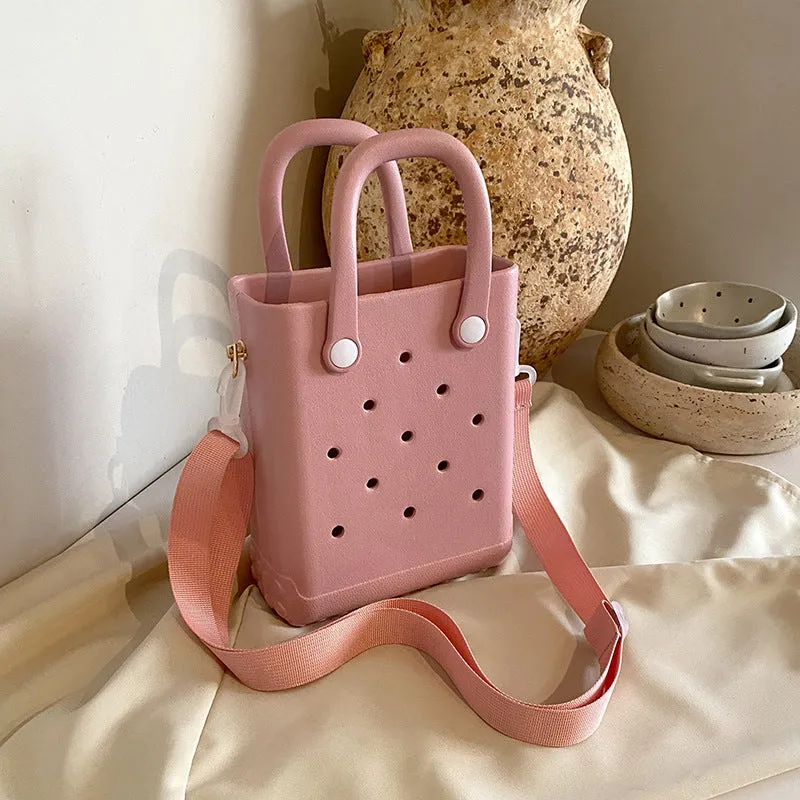 Candy Color Female Cute Fashion Portable Beach Crossbody Bags
