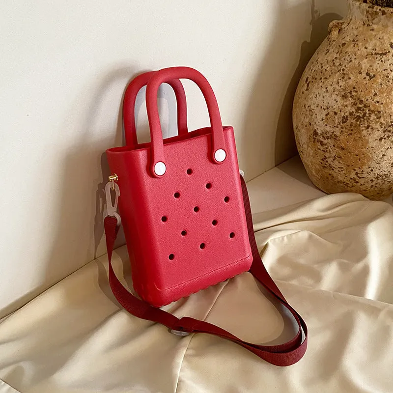 Candy Color Female Cute Fashion Portable Beach Crossbody Bags