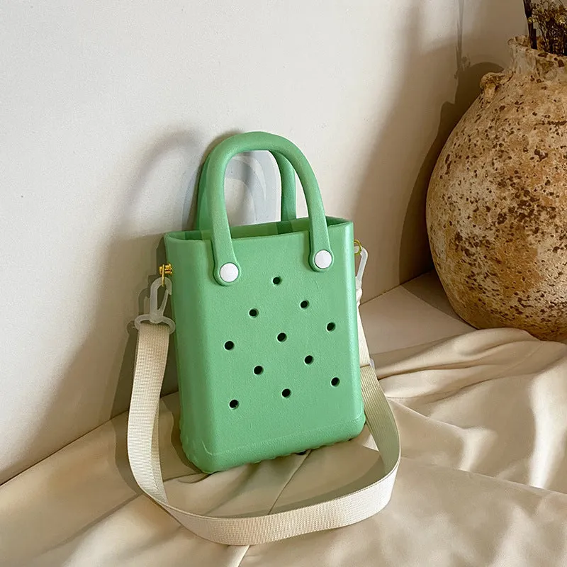 Candy Color Female Cute Fashion Portable Beach Crossbody Bags
