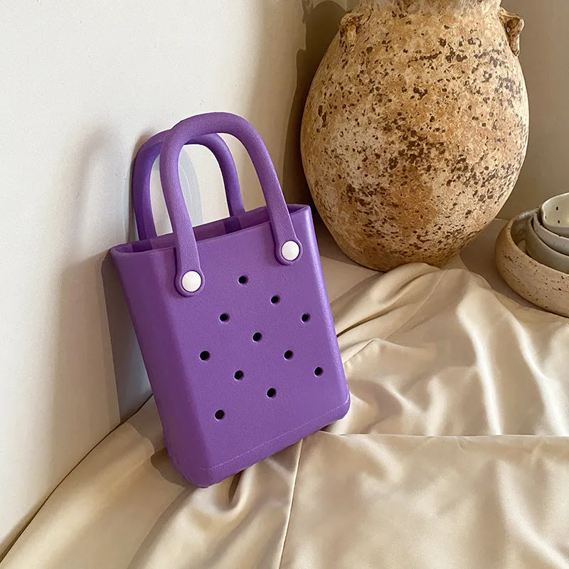 Candy Color Female Cute Fashion Portable Beach Crossbody Bags