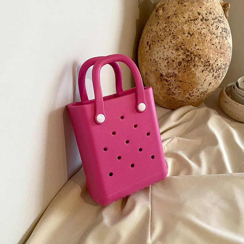 Candy Color Female Cute Fashion Portable Beach Crossbody Bags