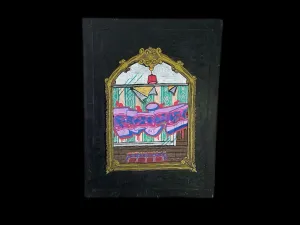 Canvas Art, Drawn - Medium - Graffiti Mirror