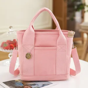 Canvas Lunch Box Hand Mother Female Bags