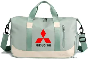 Car Travel Duffel Bag for Mitsubishi Eclipse Eclipse-Cross, Travel Duffle Bag Weekender Bags Travel Bag Weekender Overnight Bag Sports Gym Tote Bag Travel Carry on Bag Accessories,Green-A