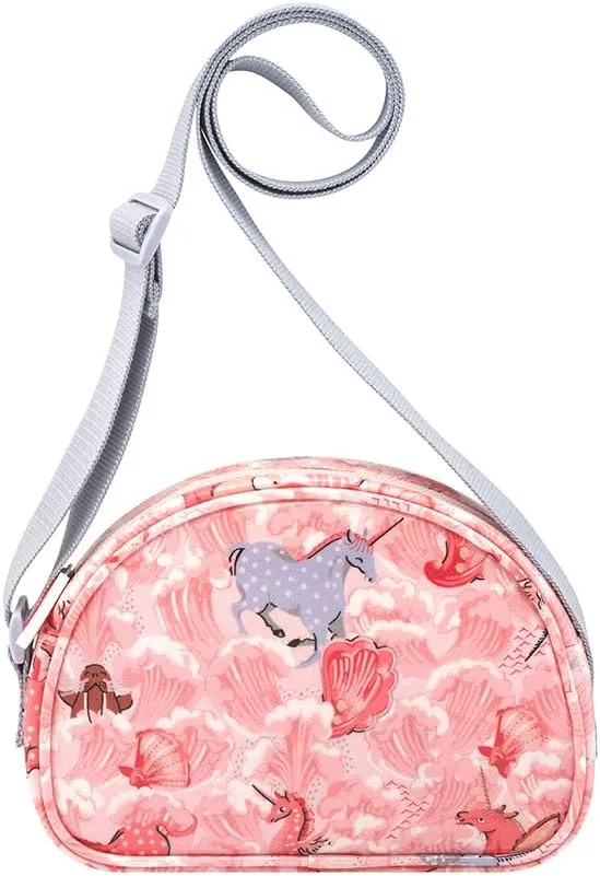 Cath Kidston Half Moon Cross Body Bag Unicorn Waves