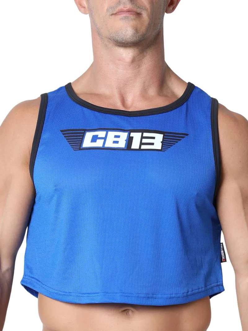 CellBlock13 Marathon Cropped Tank Top: SIZES LARGE or XL