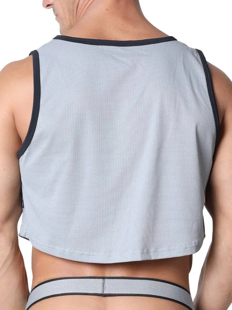 CellBlock13 Marathon Cropped Tank Top: SIZES LARGE or XL