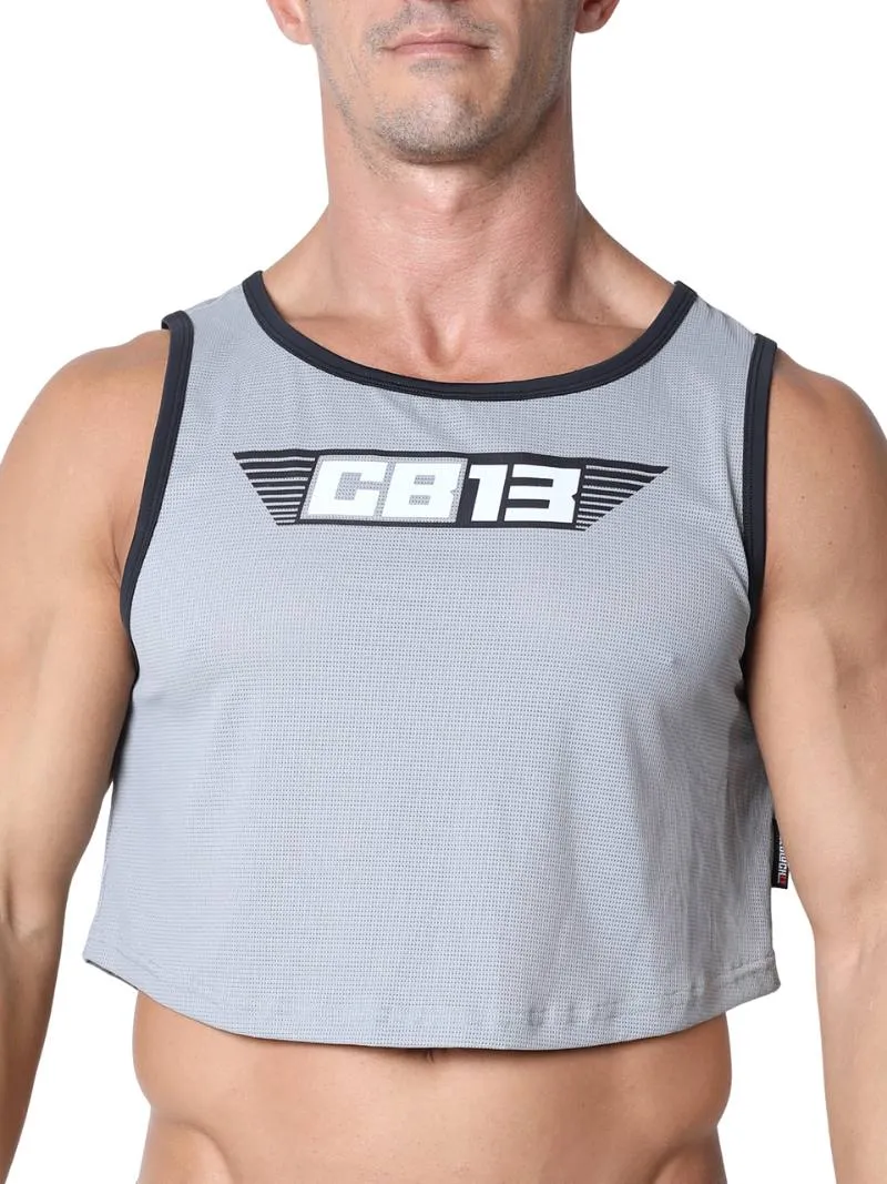 CellBlock13 Marathon Cropped Tank Top: SIZES LARGE or XL