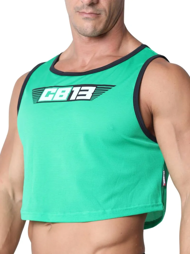 CellBlock13 Marathon Cropped Tank Top: SIZES LARGE or XL