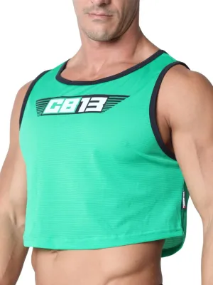 CellBlock13 Marathon Cropped Tank Top: SIZES LARGE or XL