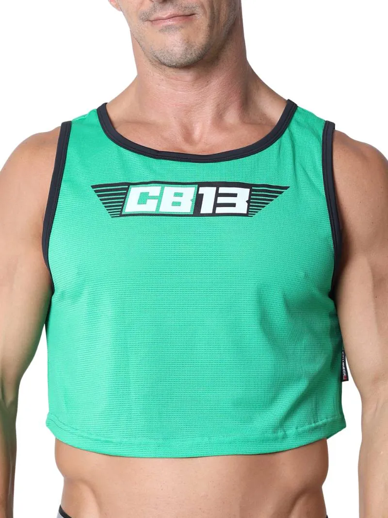 CellBlock13 Marathon Cropped Tank Top: SIZES LARGE or XL