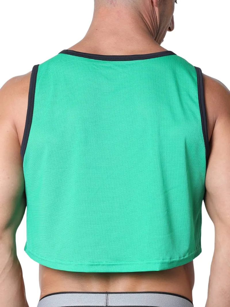 CellBlock13 Marathon Cropped Tank Top: SIZES LARGE or XL