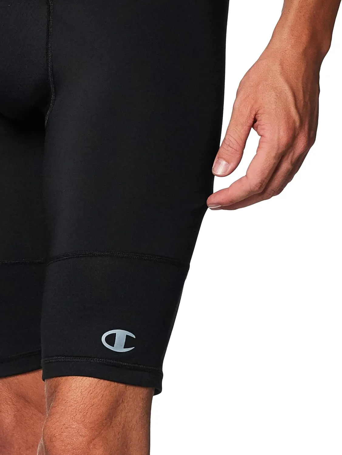 Champion mens Shorts, Compression Shorts With Total Support Pouch, Moisture Wicking, 6" & 9"