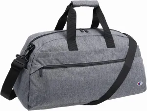 Champion No. 67910 Drew Boston Bag, 7.9 gal (32 L), Removable Shoulder Strap, Gray