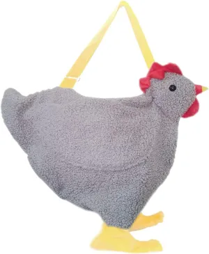 Chicken Purse Chicken Bag Fluffy Hen Crossbody Bag Plush Handbags Cartoon Shoulder bag For Women