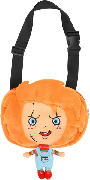 Child's Play Chucky 9.5" Festie Bestie Plush Crossbody Hand Bag
