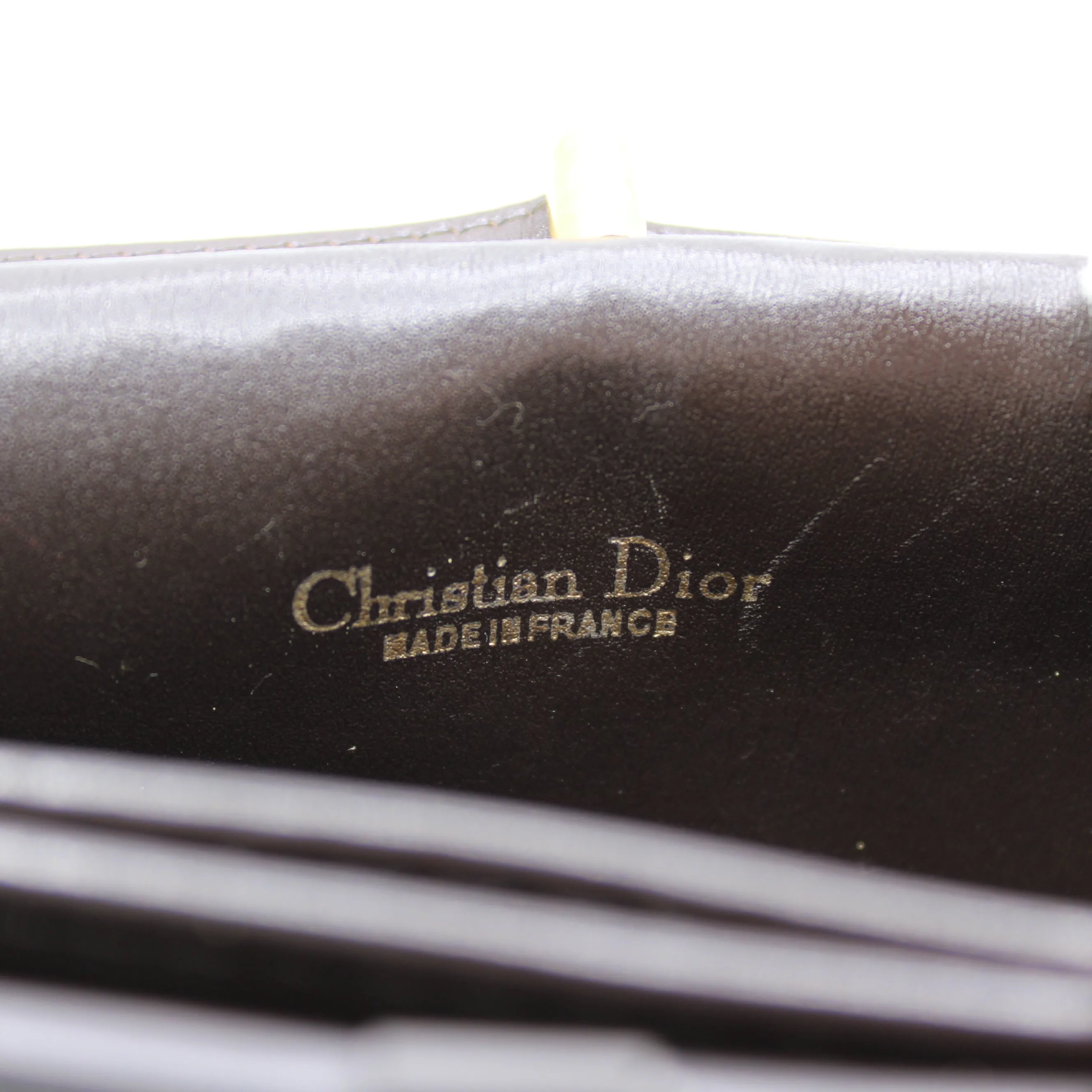 Christian Dior Brown Trotter Canvas Leather Crossbody Bag
