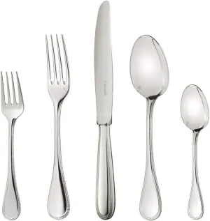 Christofle Perles II 20-Piece Stainless Steel Service for 4 Flatware Set #2405185