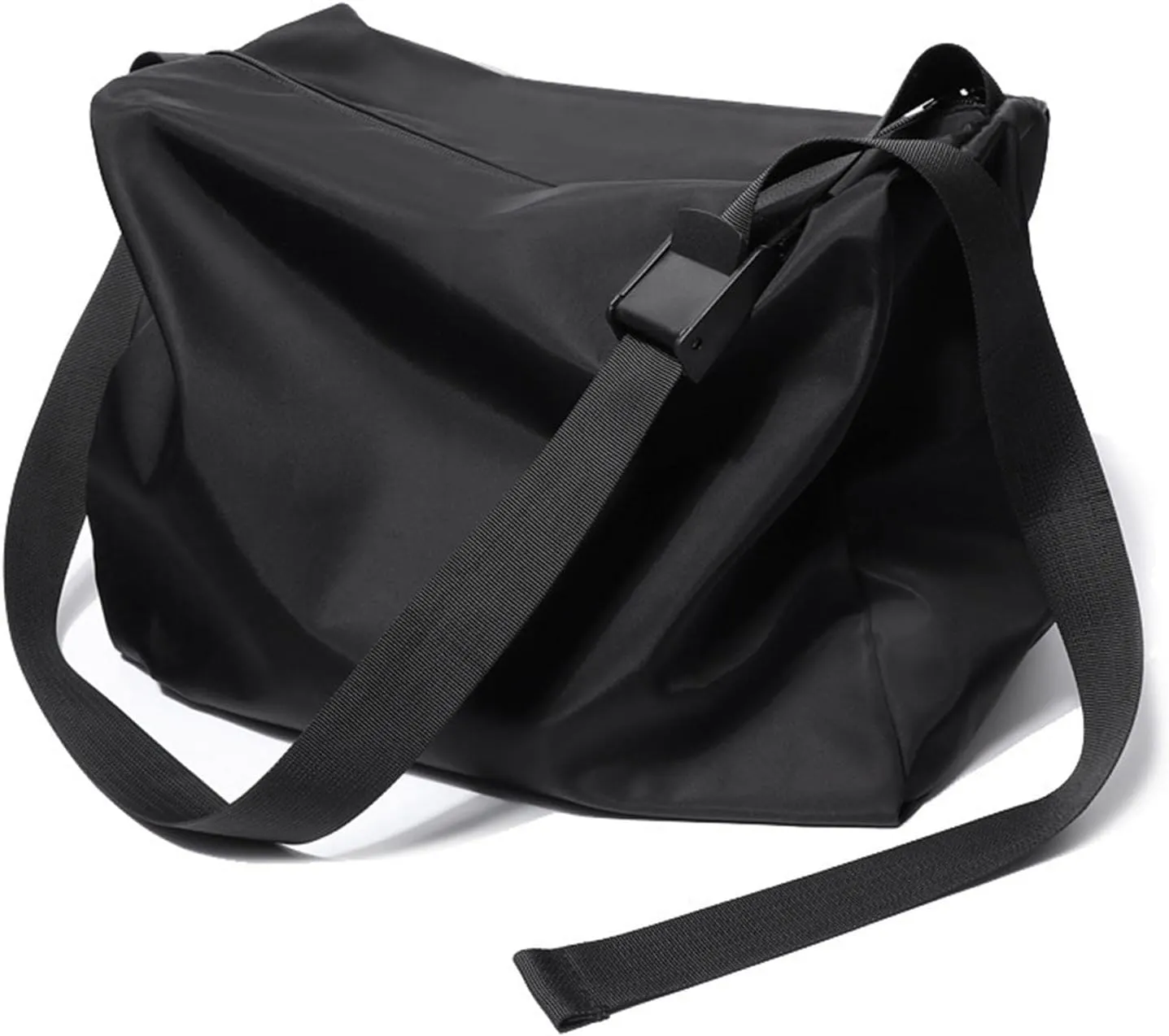 Clakllie Fashion Shoulder Bag Waterproof Nylon Crossbody Bag with Adjustable Shoulder Strap Lightweight Luggage Bag Gym Bag
