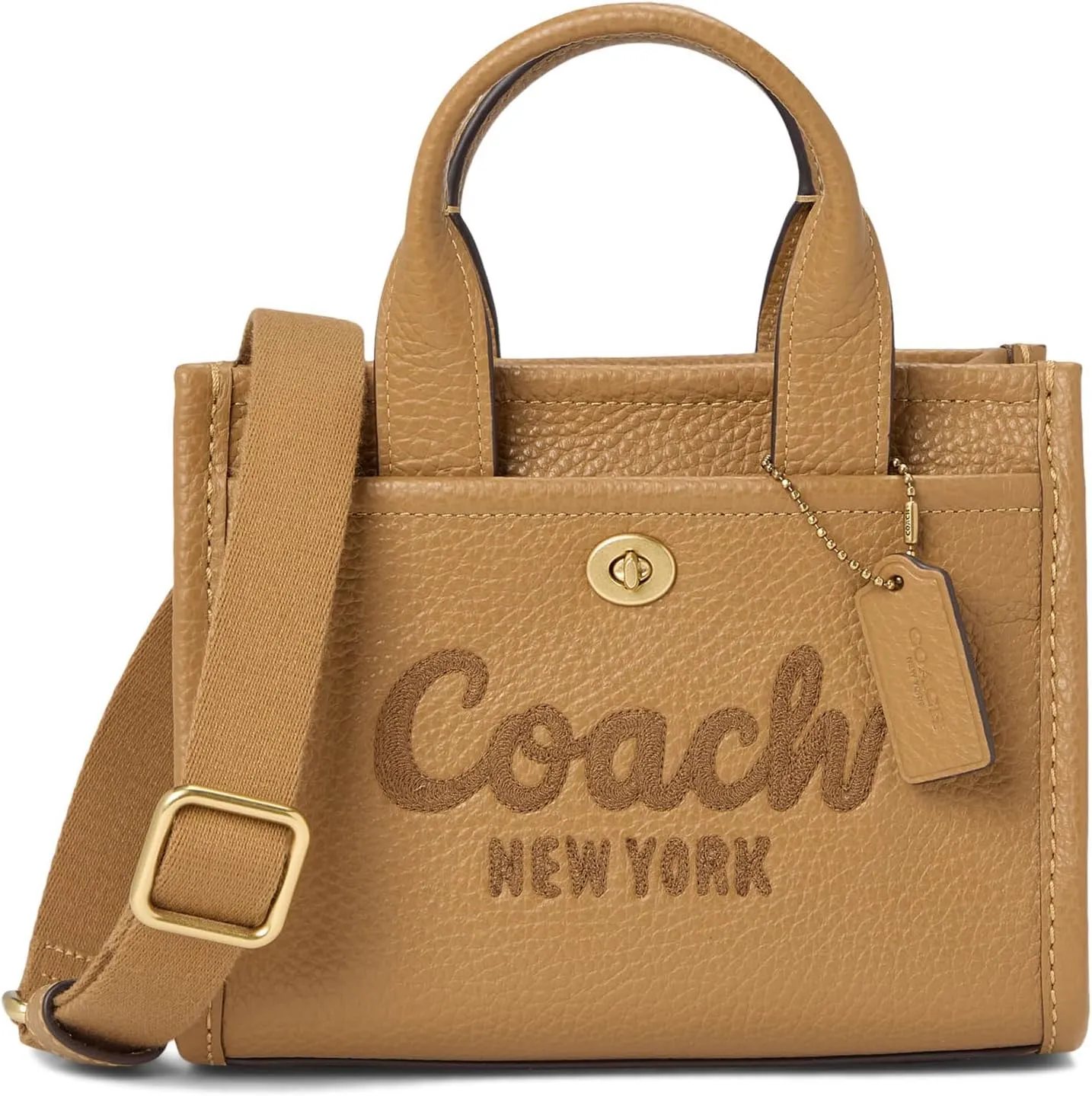 COACH Cargo Tote Bag 20, Honey Brown