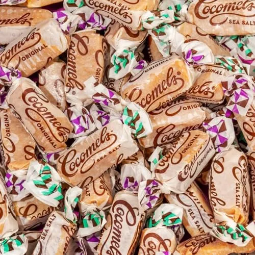 Cocomels Sea Salt Coconut Milk Caramels, 3.5 oz, 6 Pack, Dairy Free, Vegan, Organic