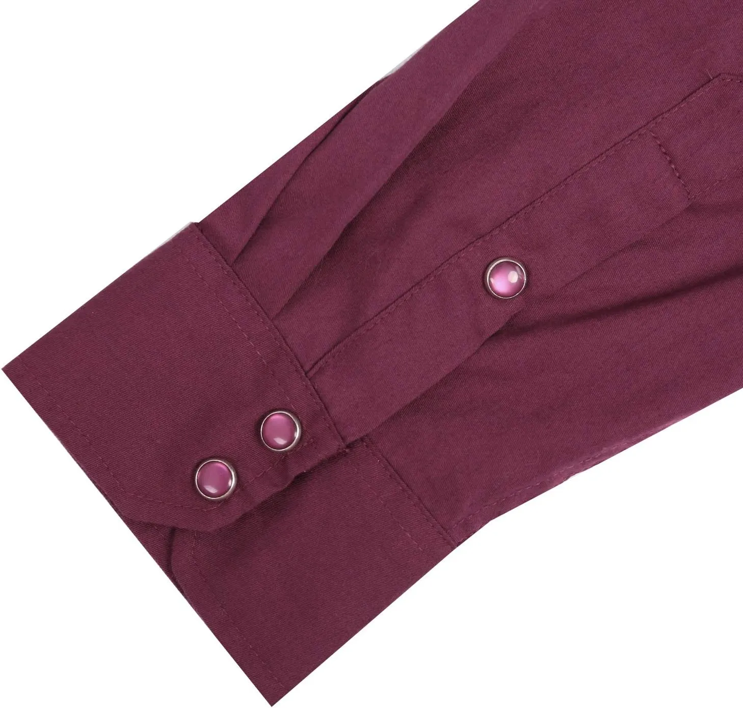 COEVALS CLUB Men's Western Pearl Snap Button Up Casual Cowboy Long Sleeve Two Pockets Work Shirts