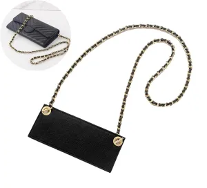 Conversion Kit (Insert Chain) for Chanel Long Flap CF Wallet On Chain (Gold Chain, 110cm)