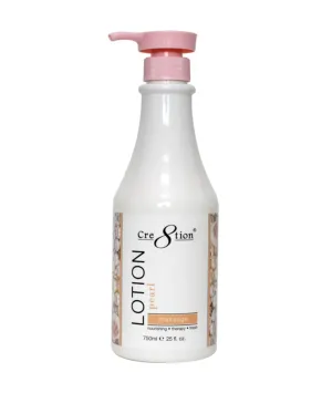 Cre8tion Vitamin C Spa Hand & Body Lotion with Pearl - Skin Nourishing Lotion for Men and Women | Moisturizer for Dryness and Flaking (Made in Korea) - 750 ml (25 fl. oz)