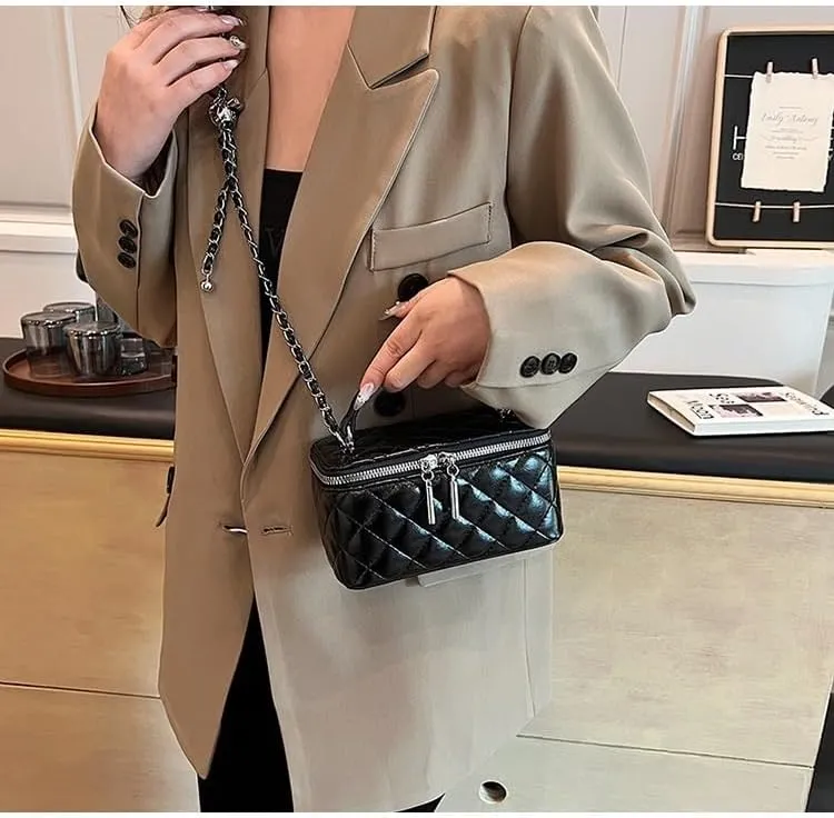 cross-body bag Chain Lattice Crossbody Bag