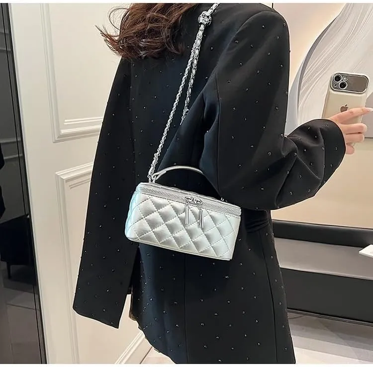 cross-body bag Chain Lattice Crossbody Bag