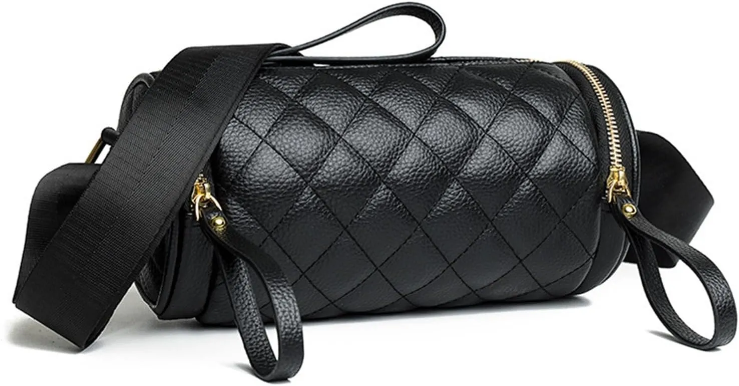 cross-body bag Lattice Cylinder Shoulder Crossbody Bag