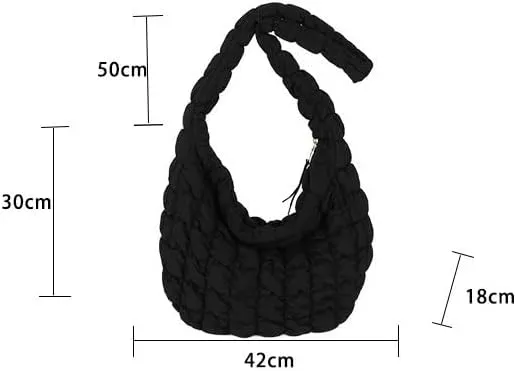 cross-body bag Pleated Cloud Shoulder Crossbody Bag