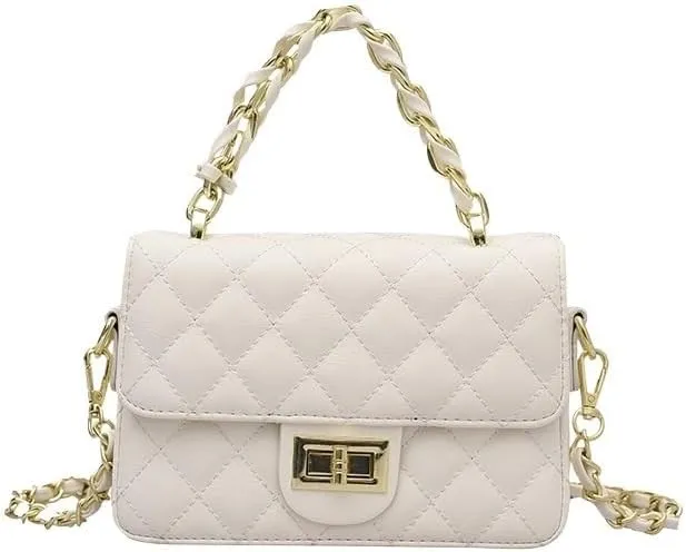cross-body bag Shoulder Lattice Chain Small Square Bag