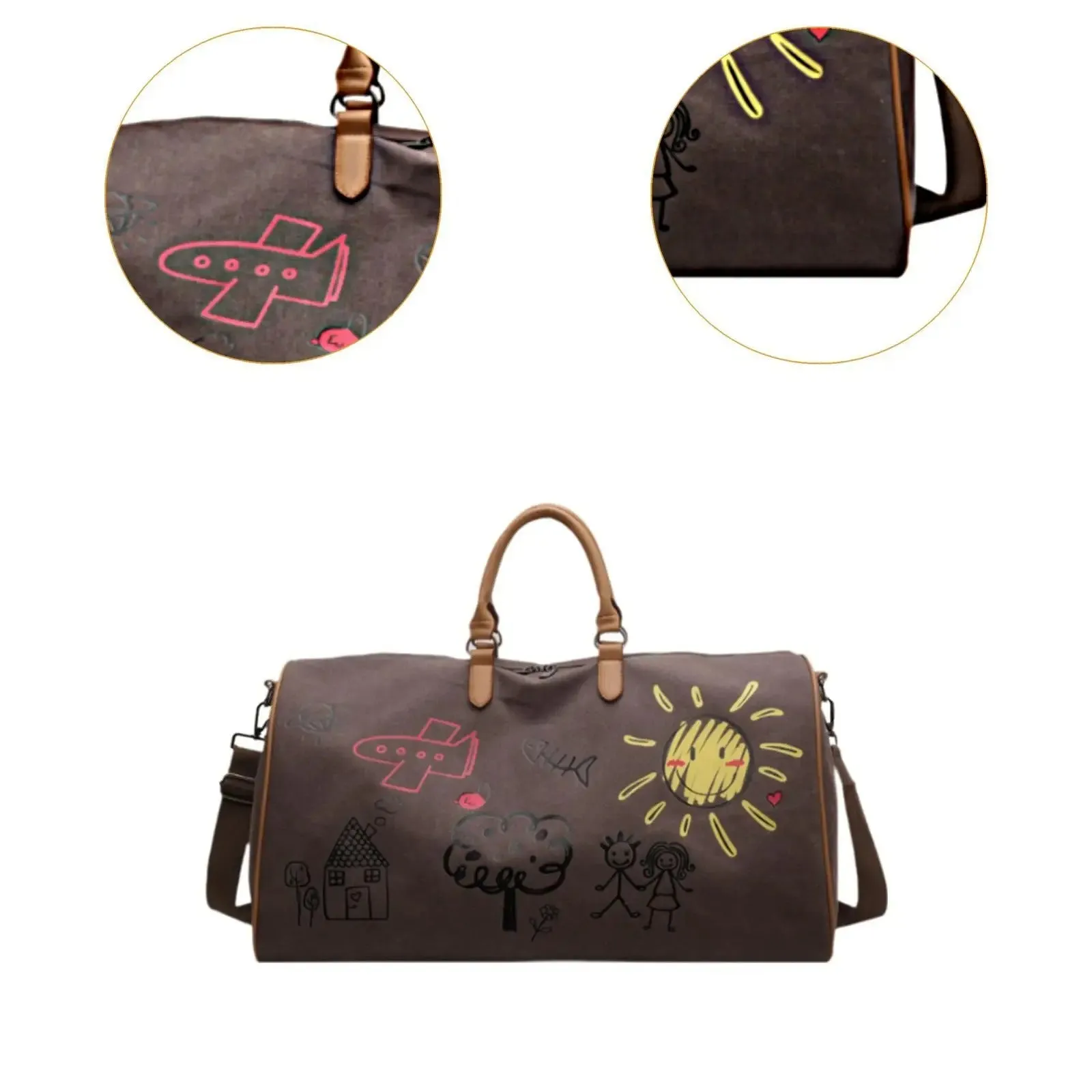 Crossbody Travel Duffle Bag